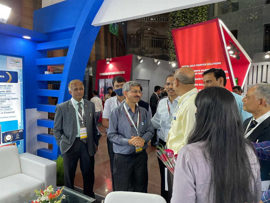 RailTel participated in the IRSE International Exhibition