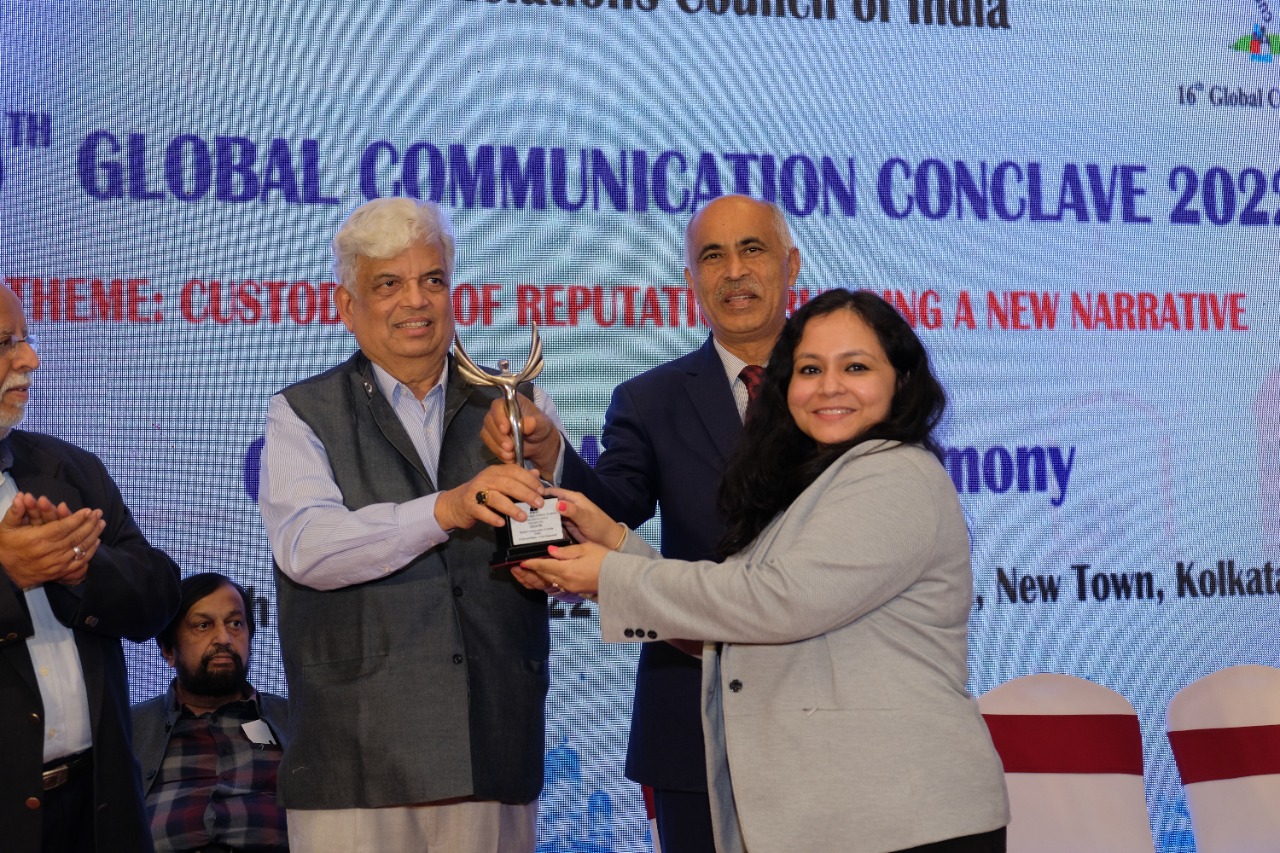 RailTel received Silver award in the Best House Journal (Regional Language)